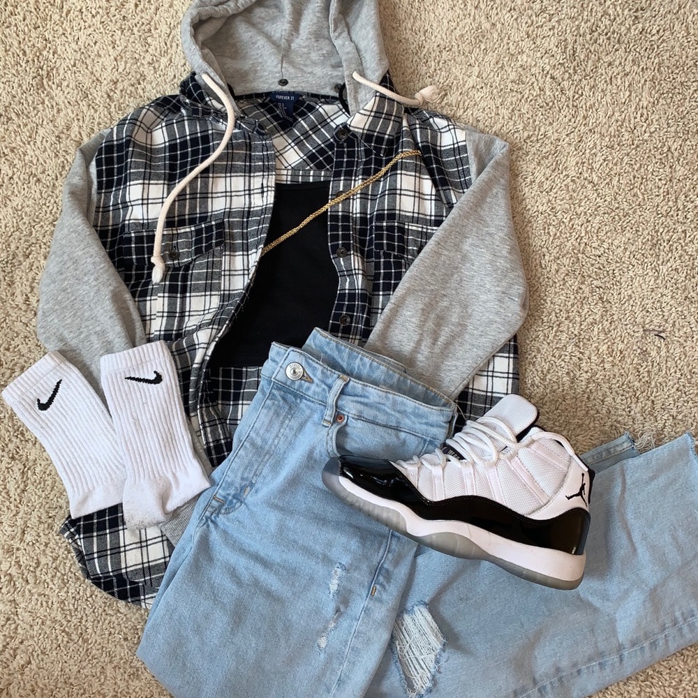 Plaid women’s light jacket
